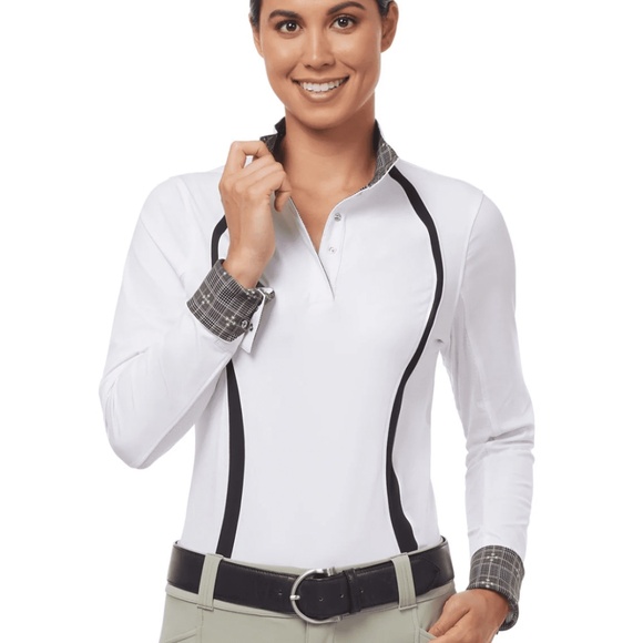 Kerrits Affinity® Long Sleeve Show Shirt Size Small - Picture 5 of 8